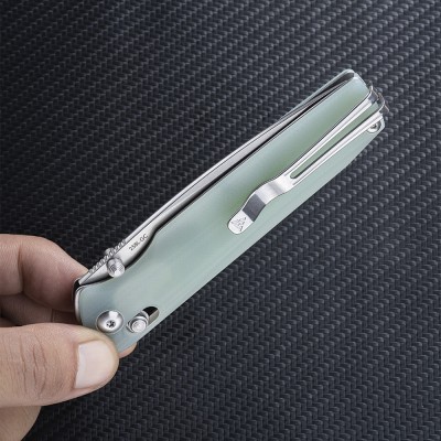 Нож складной SRM Terrier 258L-GC нефритовый