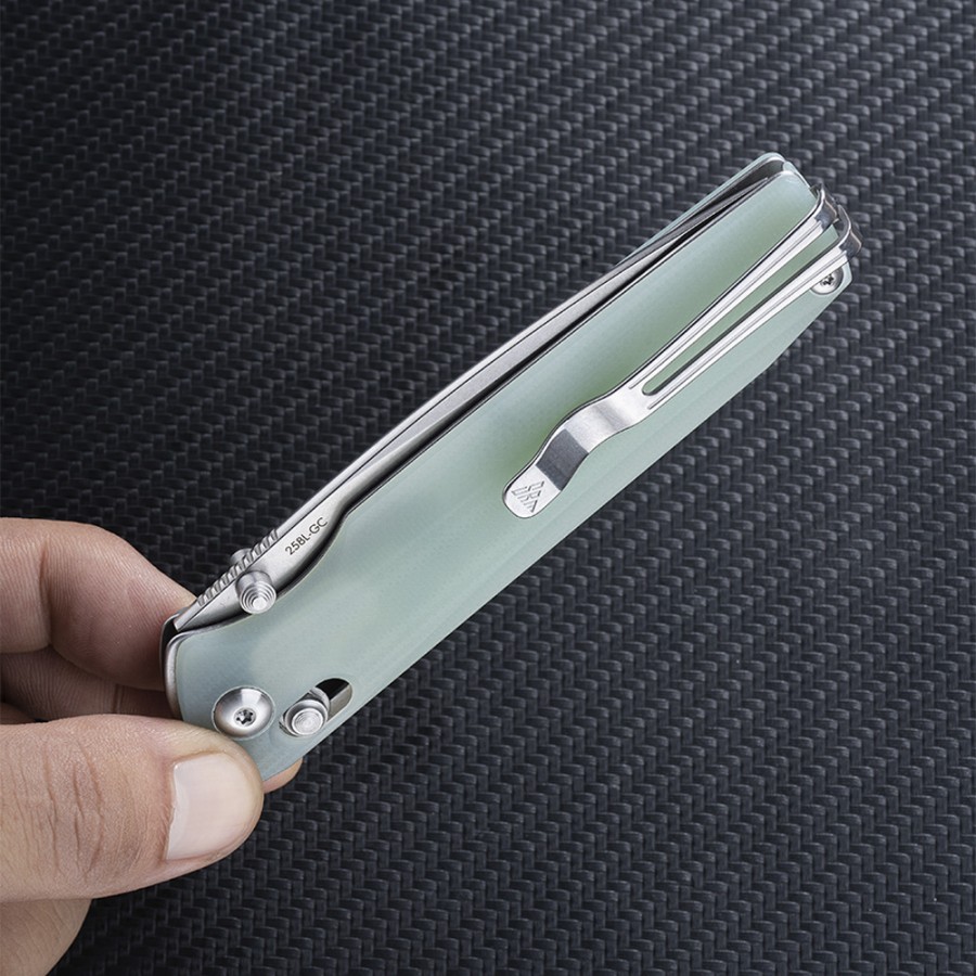 Нож складной SRM Terrier 258L-GC нефритовый