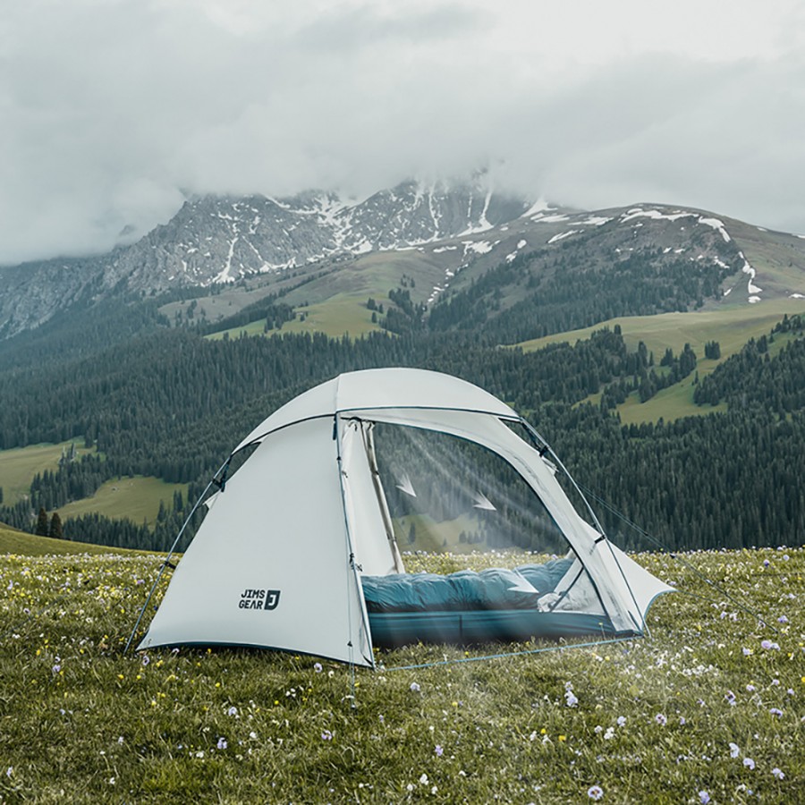 Палатка Naturehike Bealock CNK2350WS011 двухместная серая,6976507661607