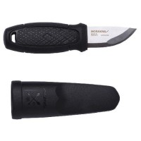 Нож Morakniv Eldris, нержавеющая сталь, цвет черный, ножны, шнурок, огниво, 13525 Нож Morakniv Eldris, нержавеющая сталь, цвет черный, ножны, шнурок, огниво, 13525
