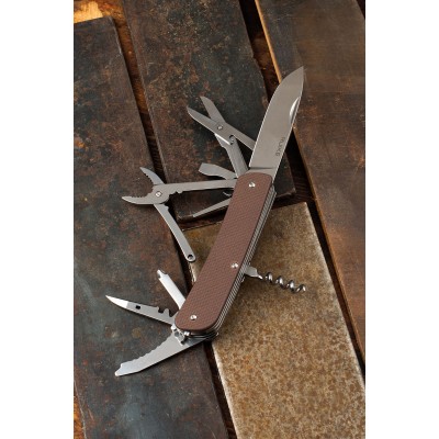 Нож multi-functional Ruike L41-N коричневвый