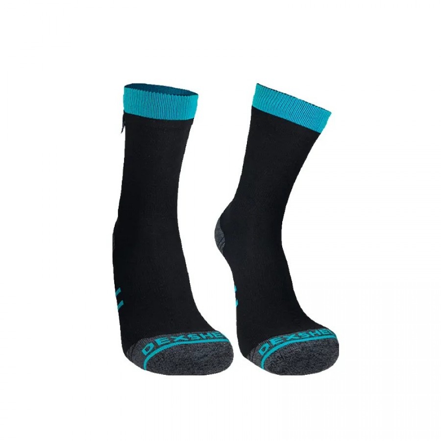 Водонепроницаемые носки DexShell Running Lite с голубыми полосками S (36-38), DS20610BLUS
