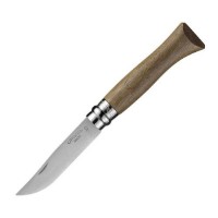 Нож Opinel №6, нержавеющая сталь, ореховая рукоять, 000982 Нож Opinel №6, нержавеющая сталь, ореховая рукоять, 000982