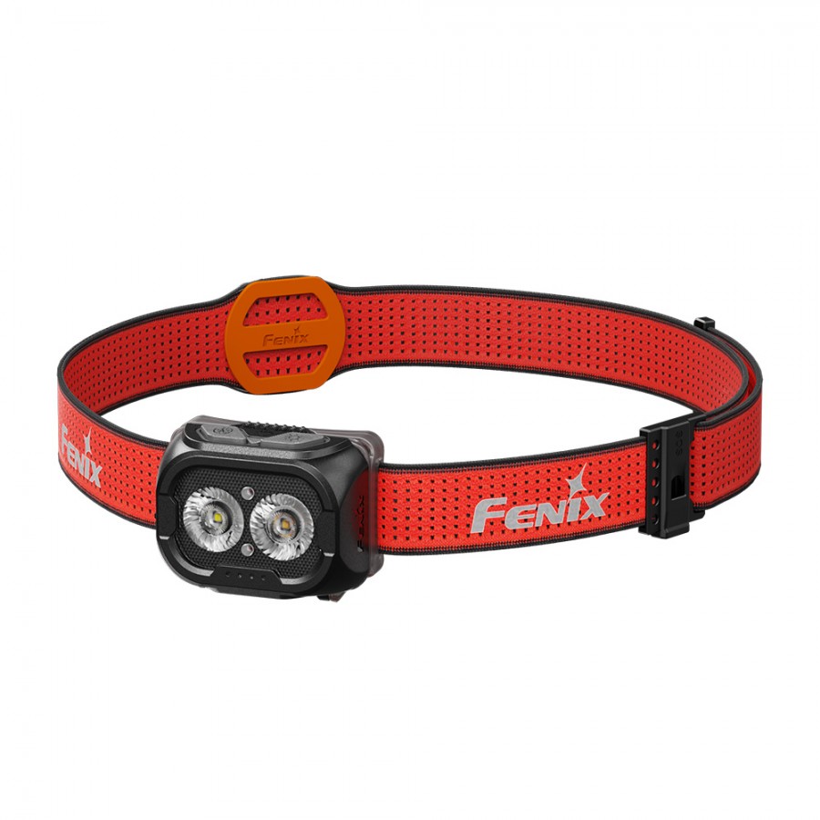 Налобный фонарь Fenix HL18R-T V2.0 черный с красным ремешком
