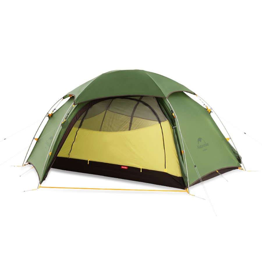 Палатка Naturehike Сloud Peak NH17K240-Y 20D двухместная, зеленая