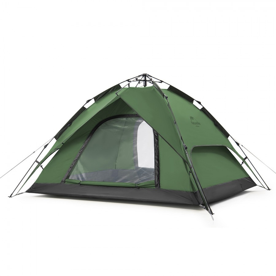 Палатка Naturehike автоматическая NH21ZP008, трехместная, зеленая, 6976023922336