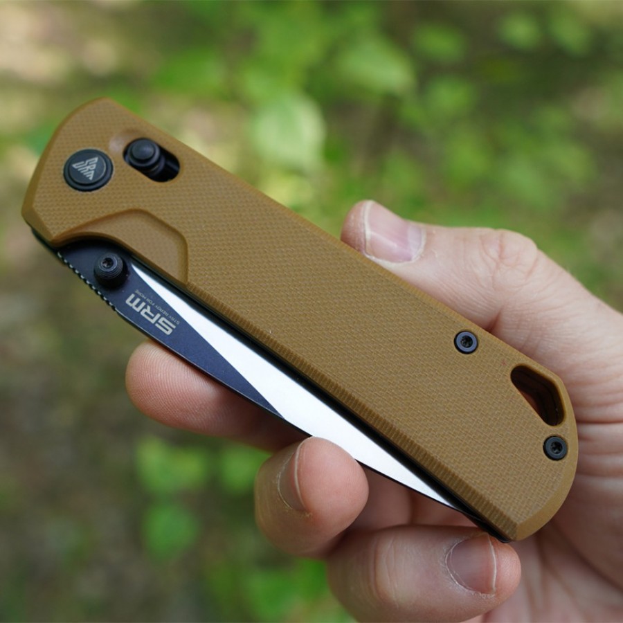 Нож складной SRM 168L-GW песочный