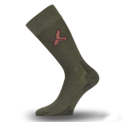 Термоноски Lasting LFSK 620 Cotton (Duck) Треккинг + Охота, зеленый с рисунком, размер XL, LFSK620-XL Термоноски Lasting LFSK 620 Cotton (Duck) Треккинг + Охота, зеленый с рисунком, размер XL, LFSK620-XL