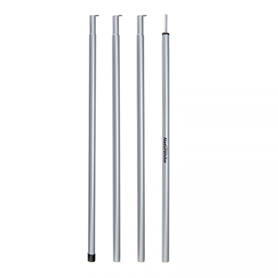 Стойки для тента Naturehike NH20PJ041 оцинкованное железо 2,0 м 4 секции (2шт), 6927595749562