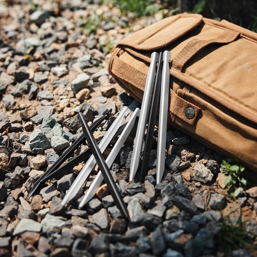 Колышки Naturehike CNK2300ZP016  алюминиевый Vобразный (8 шт.)серебряный,6976023925030