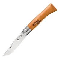 Нож Opinel №10, углеродистая сталь, рукоять из дерева бука, блистер, 000403 Нож Opinel №10, углеродистая сталь, рукоять из дерева бука, блистер, 000403