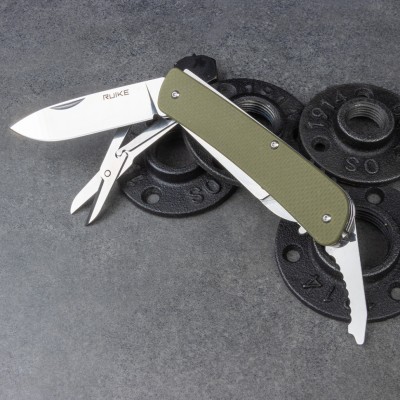 Нож multi-functional Ruike L51-G зеленый