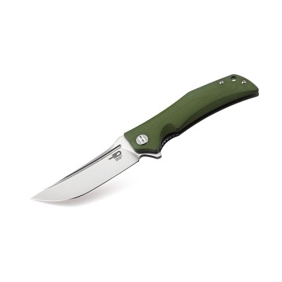 Нож Bestech Scimitar сталь D2, рукоять G10 зеленая