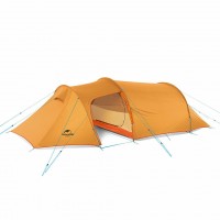 Палатка трехместная Naturehike NH17L001-L с ковриком, оранжевая, 6927595724729 Палатка трехместная Naturehike NH17L001-L с ковриком, оранжевая, 6927595724729