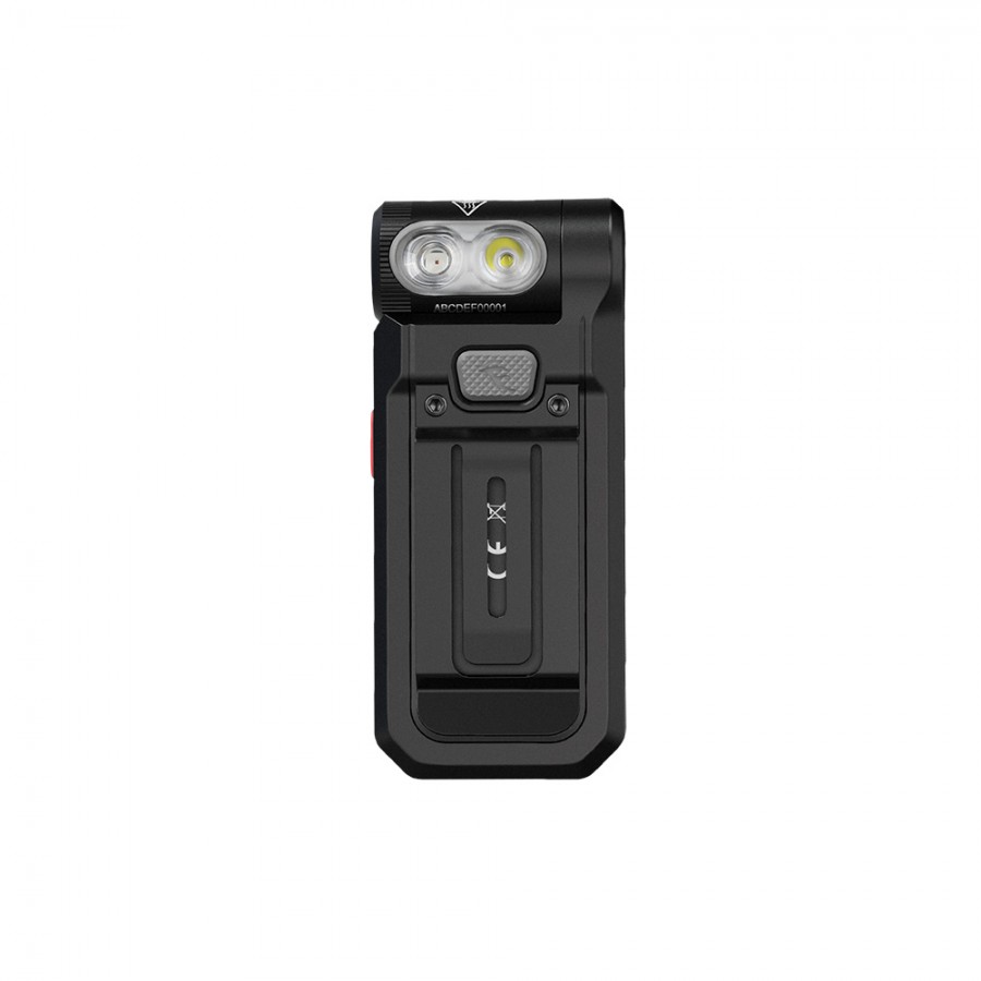 Фонарь Fenix многофункциональный SW05R-RED с красной подсветкой, черный