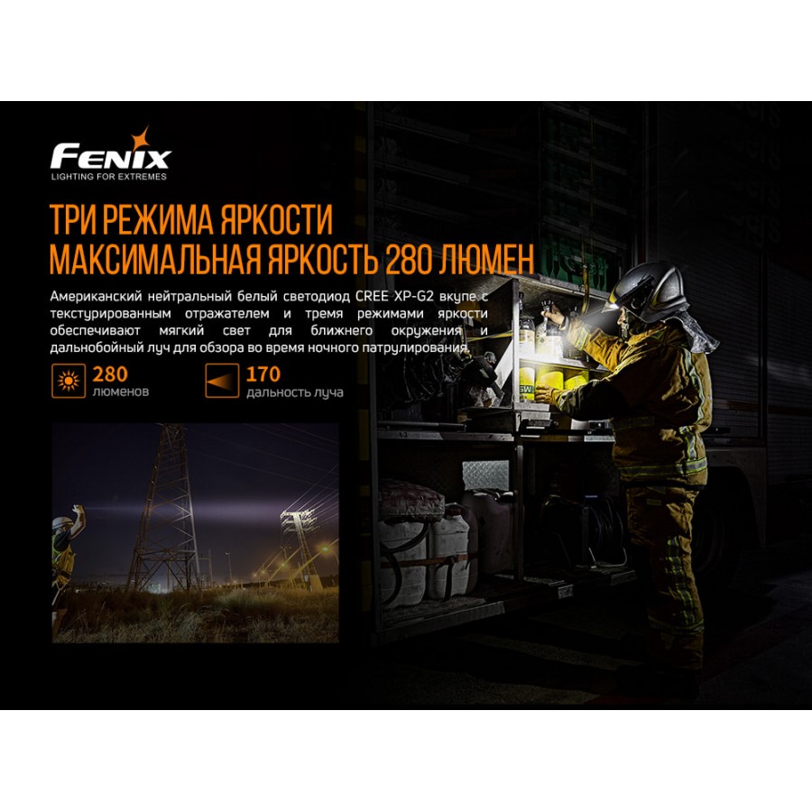 Фонарь Fenix WF30RE