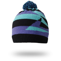 Шапка водонепроницаемая Dexshell с помпоном с рисунком DH352 голубая, DH352-BS Шапка водонепроницаемая Dexshell с помпоном с рисунком DH352 голубая, DH352-BS