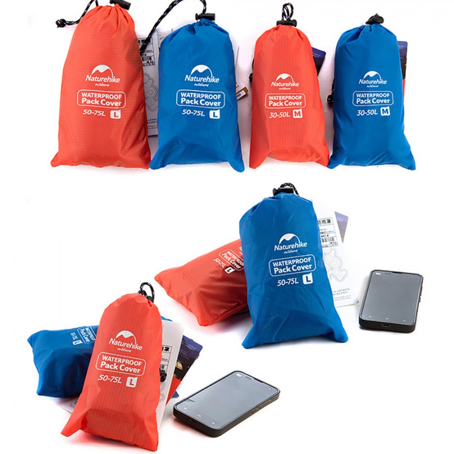 Чехол для рюкзака Naturehike NH15Y001-Z водонепроницаемый оранжевый 30-50 L, 6927595707623
