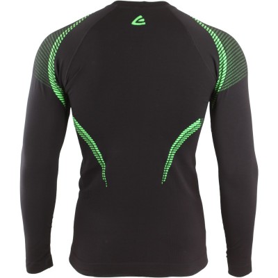 Футболка  мужская STEM/ дл. рукав/ синтетика / черная/ L-XL  (STEM9060LXL)