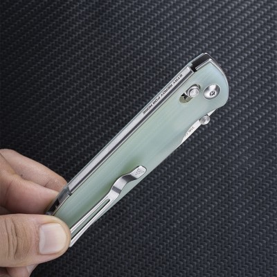 Нож складной SRM Terrier 258L-GC нефритовый