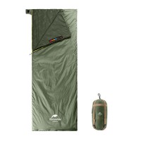 Мешок спальный Naturehike NH21MSD09 мини LW180, размер XL, зеленый, 6927595777961