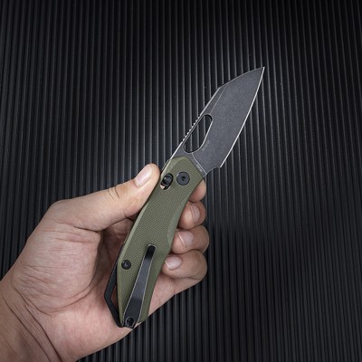 Нож складной SRM Cub 261M-GP серо-зеленый