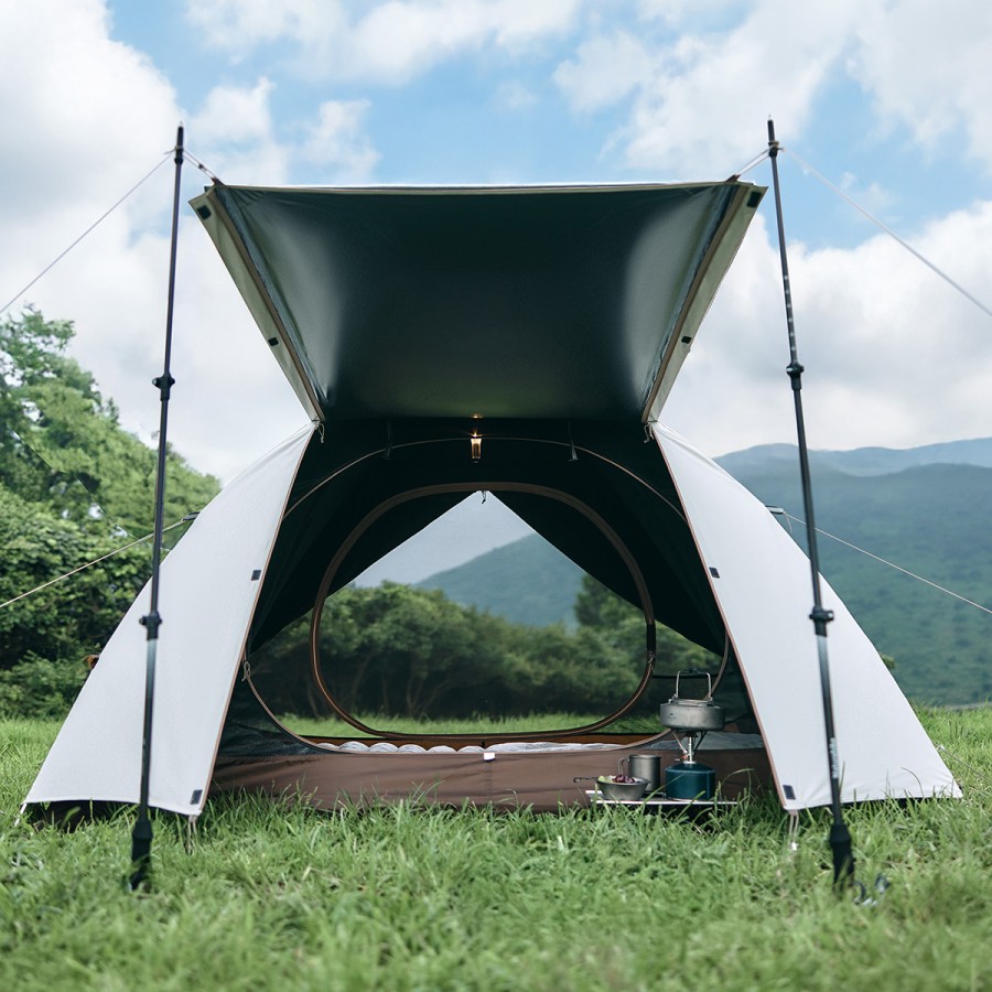 Палатка Naturehike Cloud-Creek CNK2300ZP024, двухместная белый