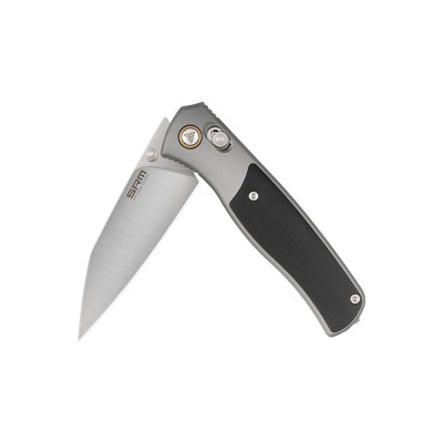 Нож складной SRM Medal 259L-AK алюминий с эбеновым деревом