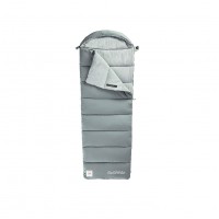 Ультралёгкий спальный мешок Naturehike CNK2350WS023 M400 хлопковый с капюшоном весна осень серый, молния слева Ультралёгкий спальный мешок Naturehike CNK2350WS023 M400 хлопковый с капюшоном весна осень серый, молния слева