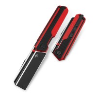 Нож Bestech Tardis сталь D2, рукоять G10 черно-красная