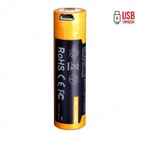 Аккумулятор 18650 Fenix 2600U mAh с разъемом для USB, ARB-L18-2600U Аккумулятор 18650 Fenix 2600U mAh с разъемом для USB, ARB-L18-2600U