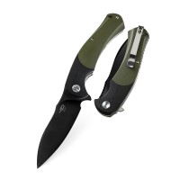 Нож Bestech Penguin сталь D2, рукоять G10 черно-зеленая Нож Bestech Penguin сталь D2, рукоять G10 черно-зеленая