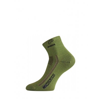 Носки Lasting WKS 689, wool+polypropylene, темно-зеленый, размер M , WKS689M