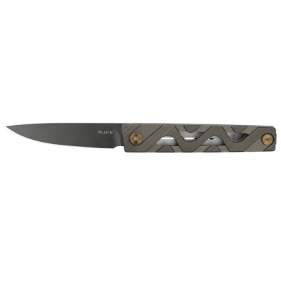 Нож Ruike P878-AK, бронзовый