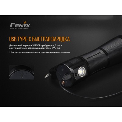 Фонарь Fenix WT50R