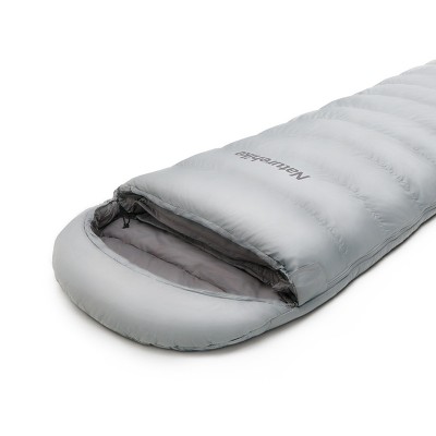Ультралёгкий спальный мешок Naturehike RM40 Series Утиный пух Grey Size M, 6927595707159