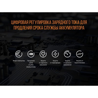 Набор зарядное устройство+аккумулятор на 18650 Fenix 3500 mAh Fenix ARE-X11 NEW