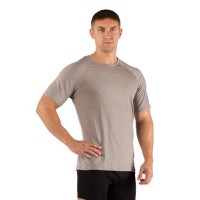 Футболка  мужская Quido/ кор. рукав/ шерсть 160/ серый / L, Quido8181L