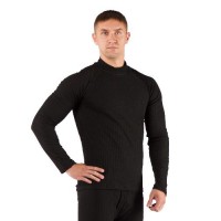 Футболка мужская SWU / дл. рукав / комбинир 180/  черный / XL, SWU900XL