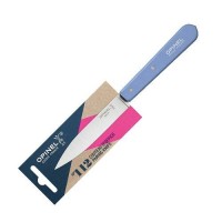 Нож столовый Opinel №112, деревянная рукоять, блистер, нержавеющая сталь, голубой 001917 Нож столовый Opinel №112, деревянная рукоять, блистер, нержавеющая сталь, голубой 001917