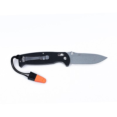 Нож Ganzo G7412-WS черный, G7412-BK-WS