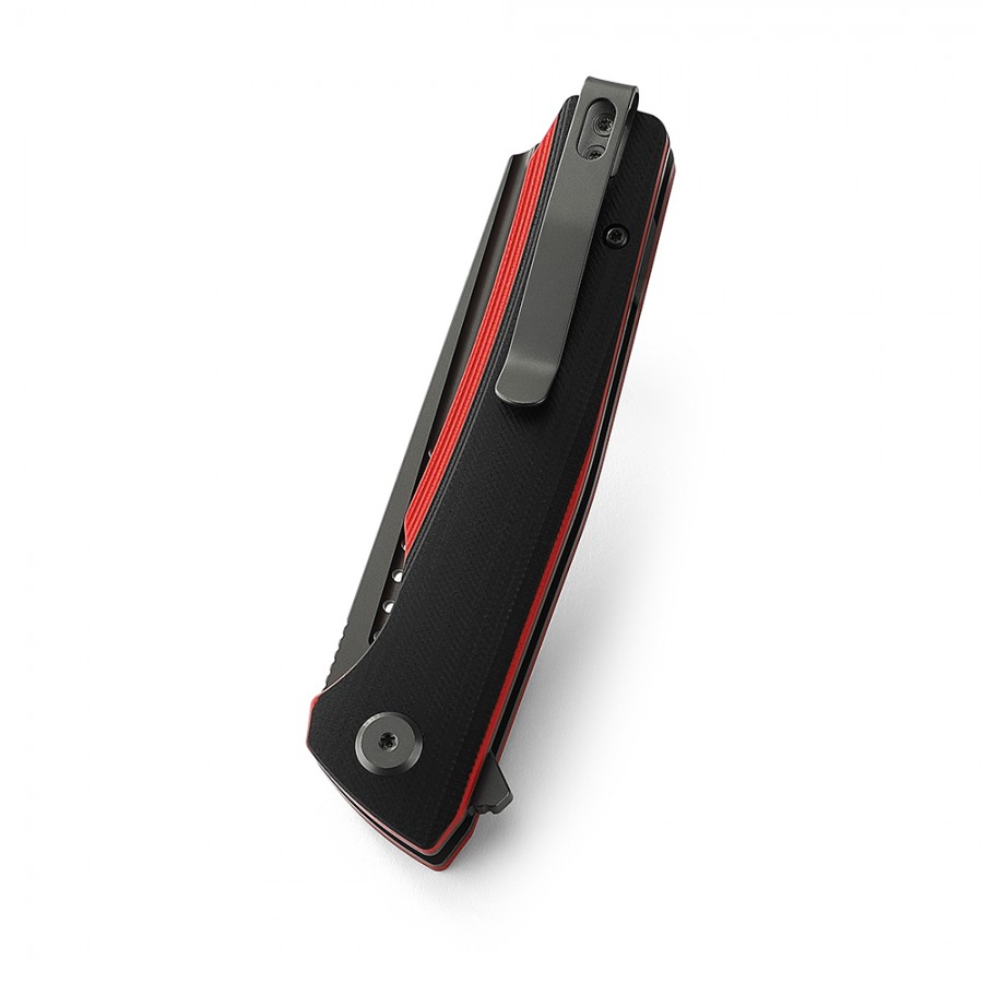 Нож Bestech Slyther сталь 14C28N, рукоять G10 черно-красная