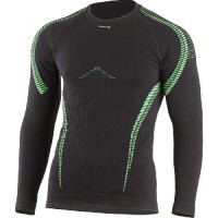 Футболка  мужская STEM/ дл. рукав/ синтетика / черная/ L-XL  (STEM9060LXL)