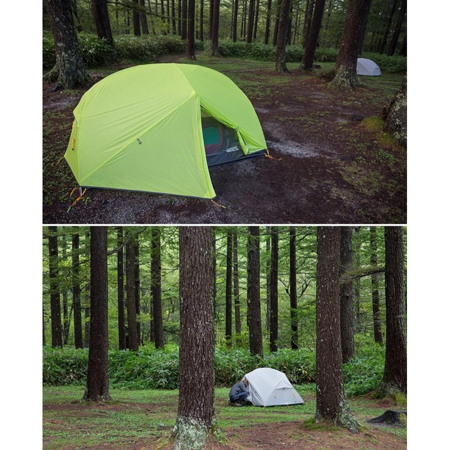 Палатка 2-местная Naturehike сверхлегкая Mongar NH17T007-M, 20D , светло-зеленый, 6927595708088