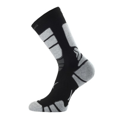 Носки Lasting ILR 908, coolmax+polyamide, черный с серыми вставками, размер XL, ILR908XL Носки Lasting ILR 908, coolmax+polyamide, черный с серыми вставками, размер XL, ILR908XL