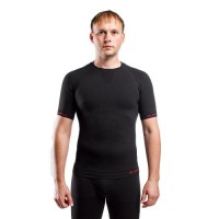 Футболка мужская Abel/ кор. рукав/ синтетика/ черный/ L-XL, Abel9090LXL