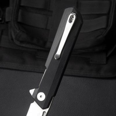 Нож Bestechman Dundee сталь D2, рукоять G10 черная