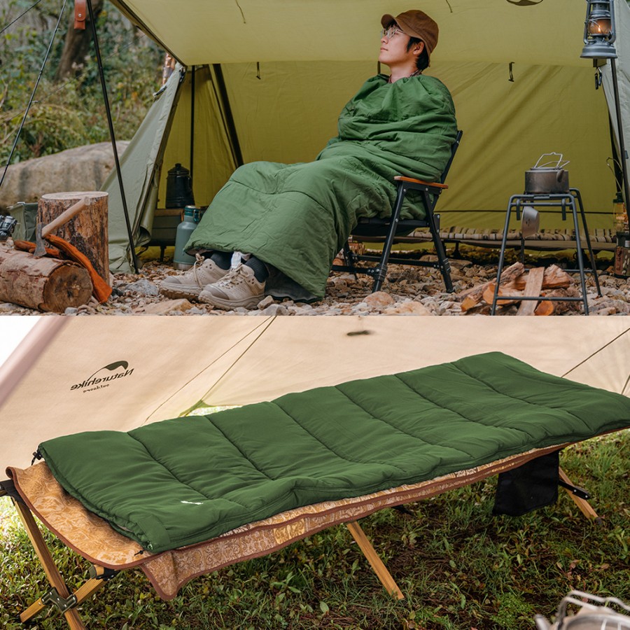 Спальный мешок Naturehike NH22MSD05 F150 зеленый