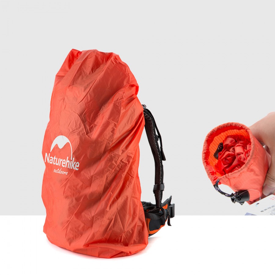 Чехол для рюкзака Naturehike NH15Y001-Z водонепроницаемый оранжевый 30-50 L, 6927595707623