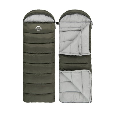 Спальный мешок Naturehike U Series Двойной хлопок осень-зима Green U150, 6927595764398